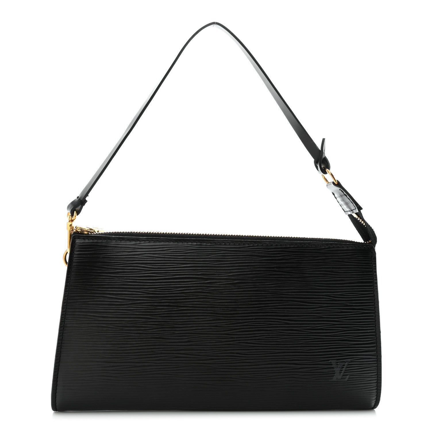 Louis Vuitton Epi Pochette Accessories 24 Black 1 of 8
