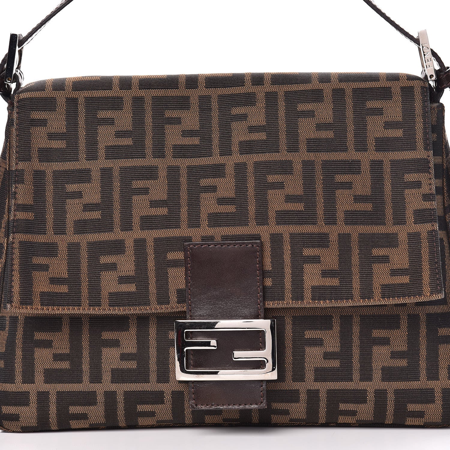 Fendi Zucca Mama Baguette Tobacco 12 of 12