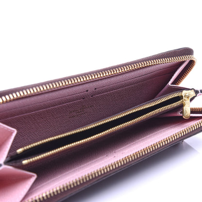 Louis Vuitton Monogram Clemence Wallet Rose Ballerine 5 of 8