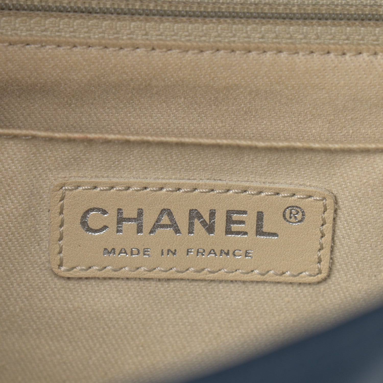Chanel Calfskin Quilted In the Business Flap Dark Navy Blue 6 of 13