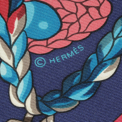 Hermes Silk Le Timbalier Scarf 90 4 of 5