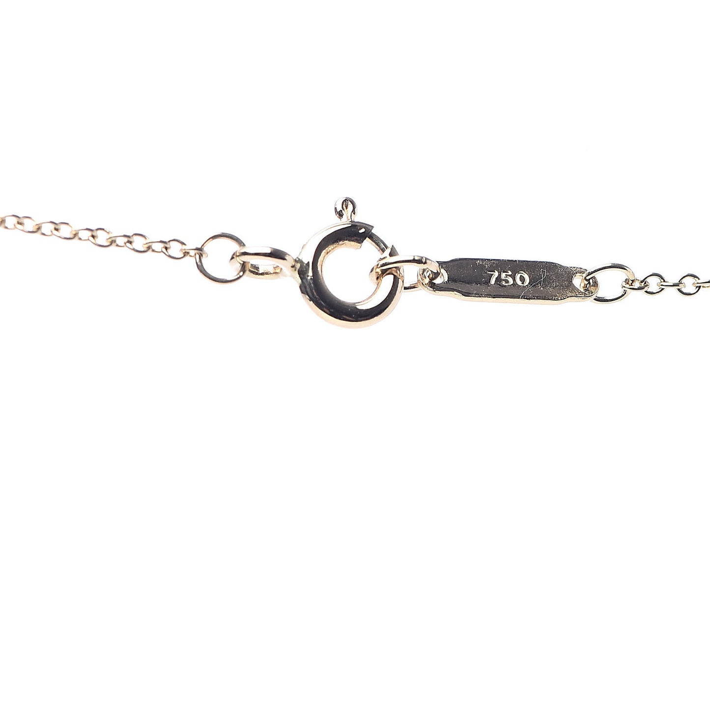 18K Yellow Gold 1837 Circle Pendant Necklace