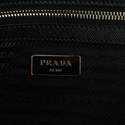 Prada Saffiano Briefcase Nero Black 6 of 8