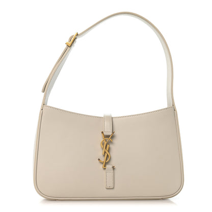 Saint Laurent Smooth Calfskin Le 5 A 7 Hobo Crema Soft 1 of 12