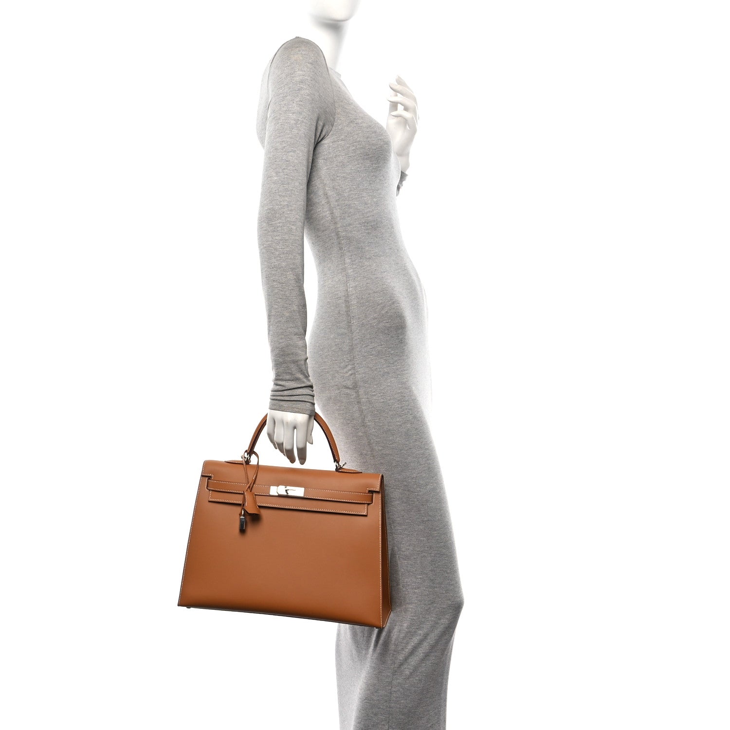 Hermes Chamonix Kelly Sellier 35 Gold 2 of 10