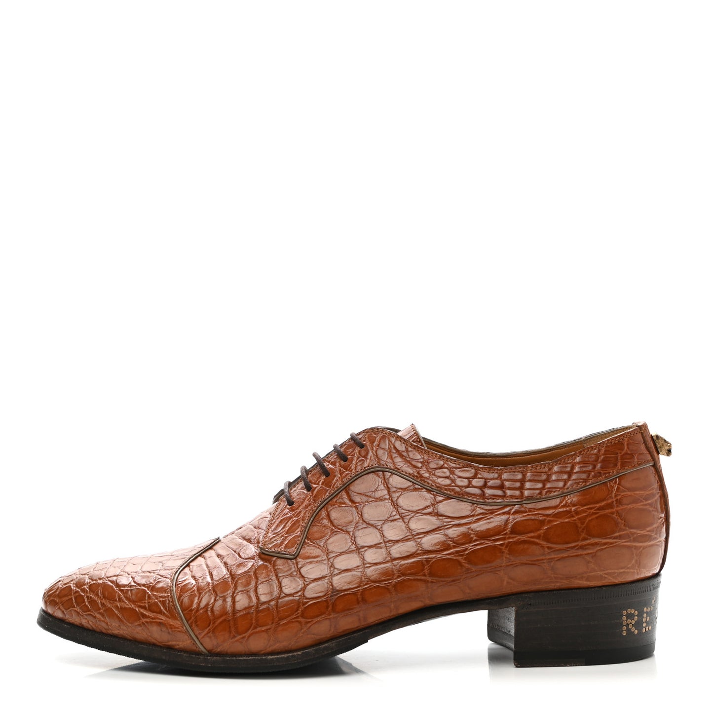 Crocodile Mens Loafers 9 Brown