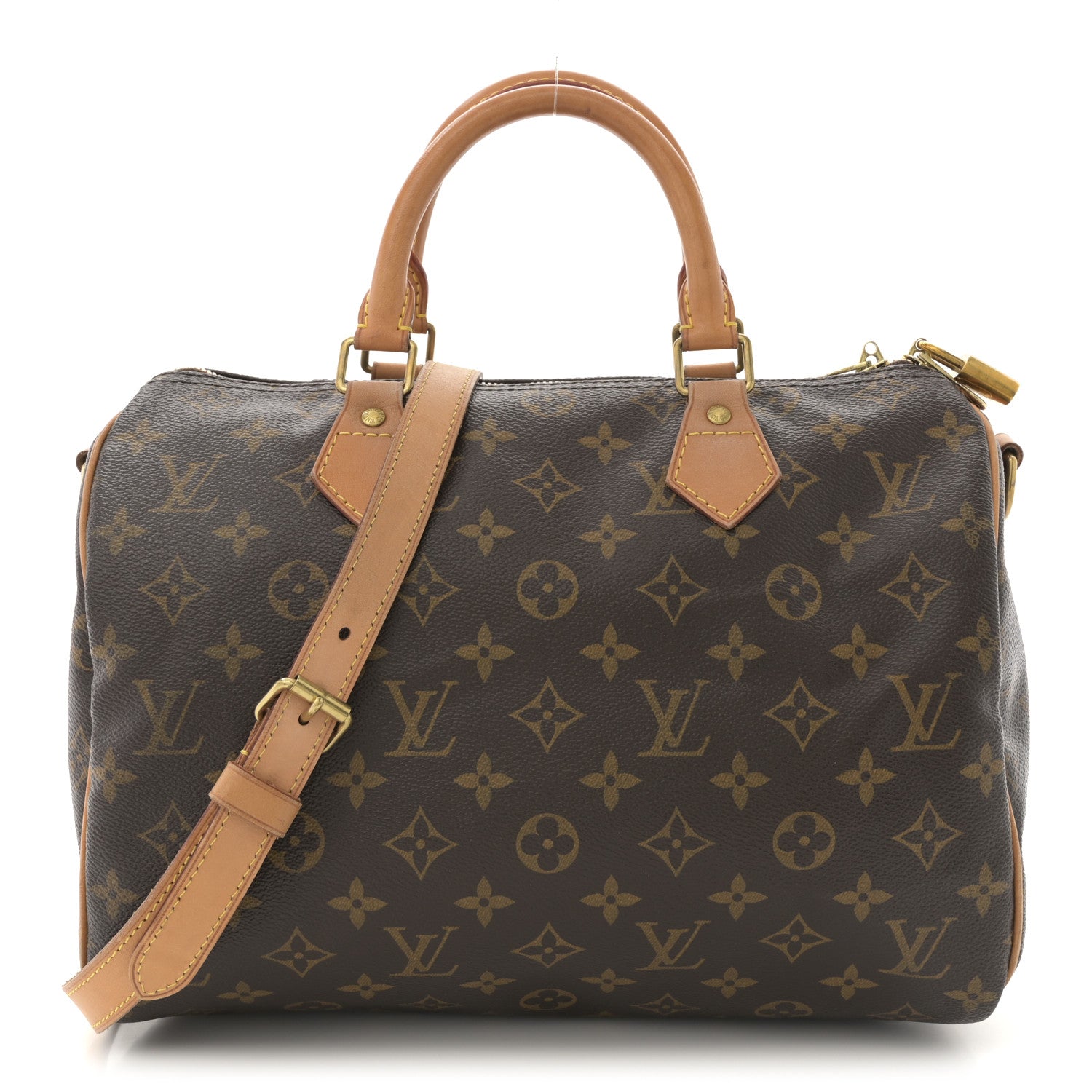 Louis Vuitton Monogram Speedy Bandouliere 30 1 of 14