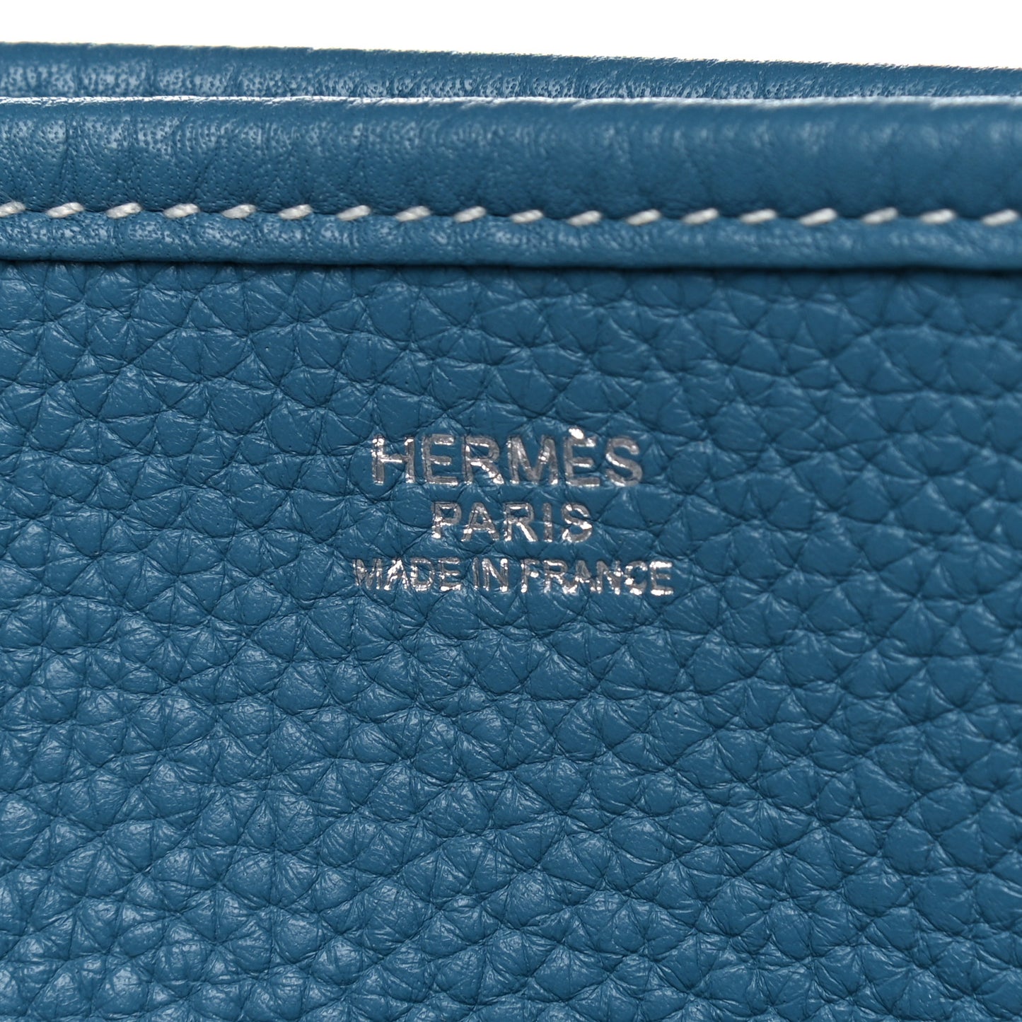 Taurillon Clemence Evelyne III GM Blue Jean