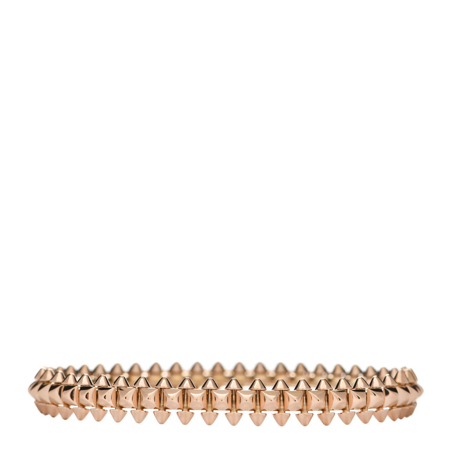 Cartier 18K Pink Gold Medium Clash De Cartier Bracelet 17 2 of 4