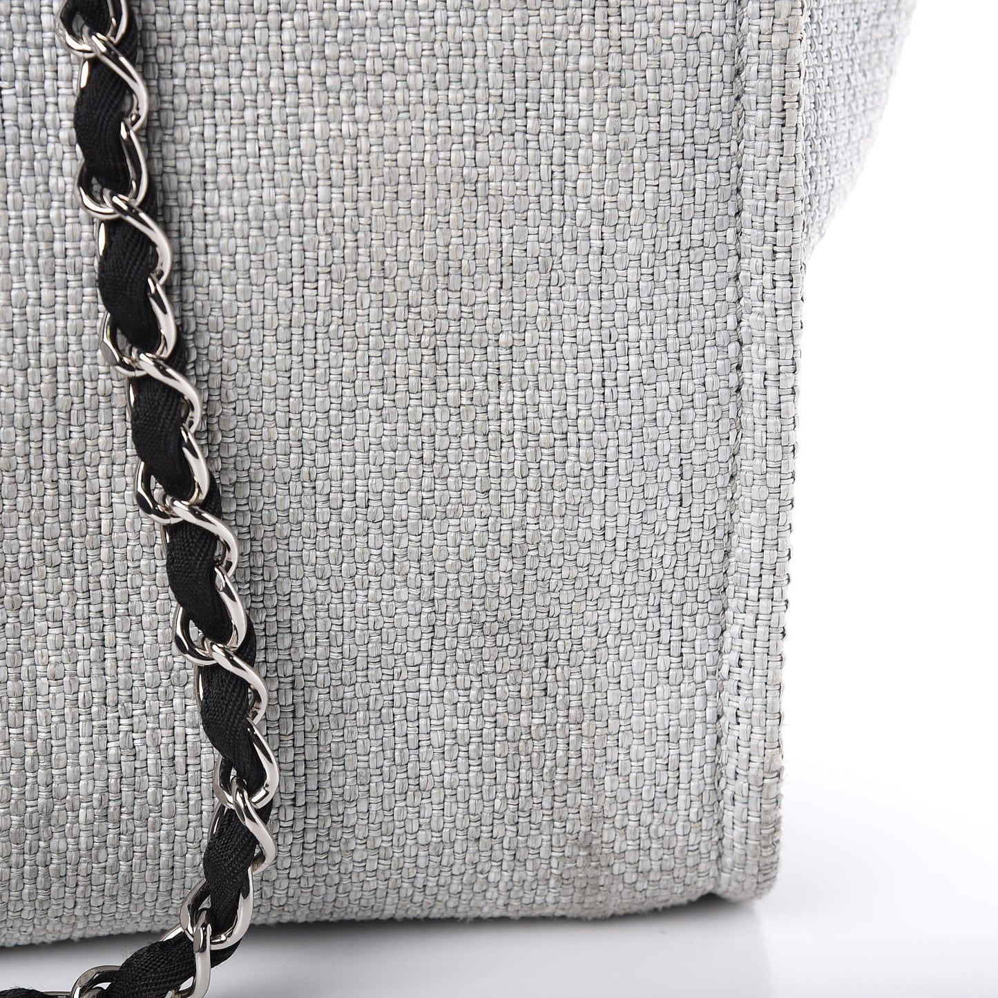 Canvas Deauville Large Tote Grey