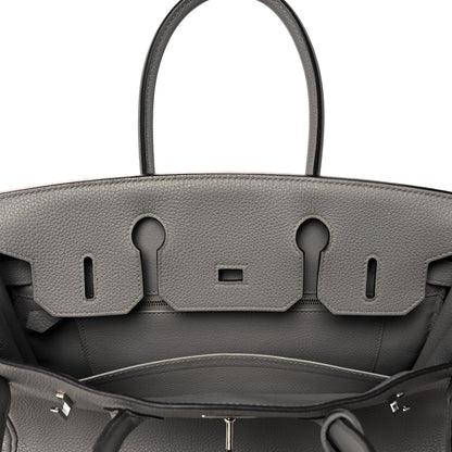 Hermes Togo Birkin 30 Gris Mouette 20 of 38