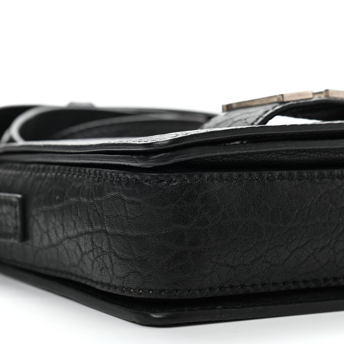 Canyon Grained Lambskin Dio(r)evolution Flap Bag Black