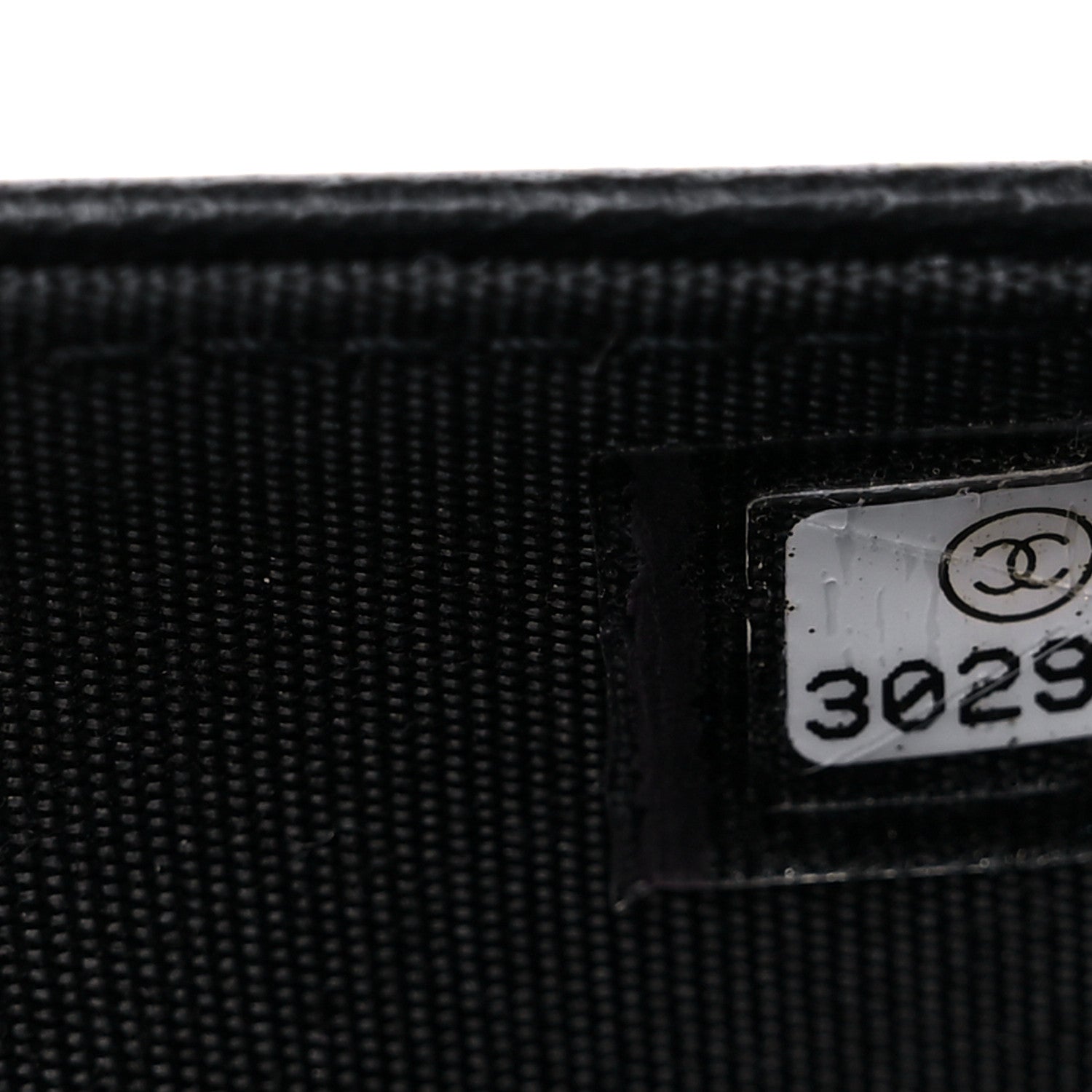 Chanel Velvet Metallic Embellished Boy Wallet On Chain WOC Silver Black 8 of 12