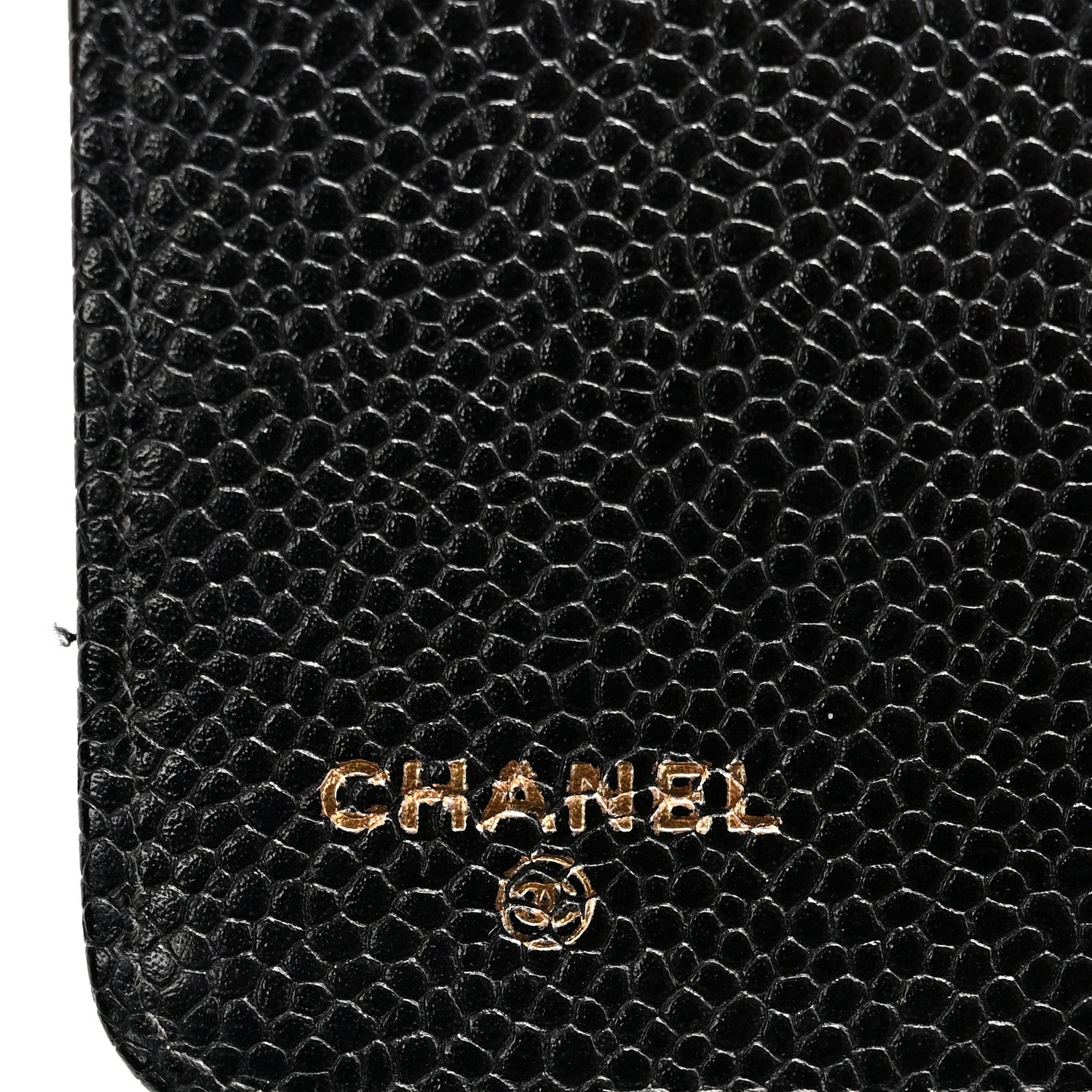 Chanel Caviar Quilted CC Ring Agenda Planner Black 6 of 10