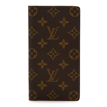Louis Vuitton Monogram Porte Valeurs Checkbook Wallet 1 of 8
