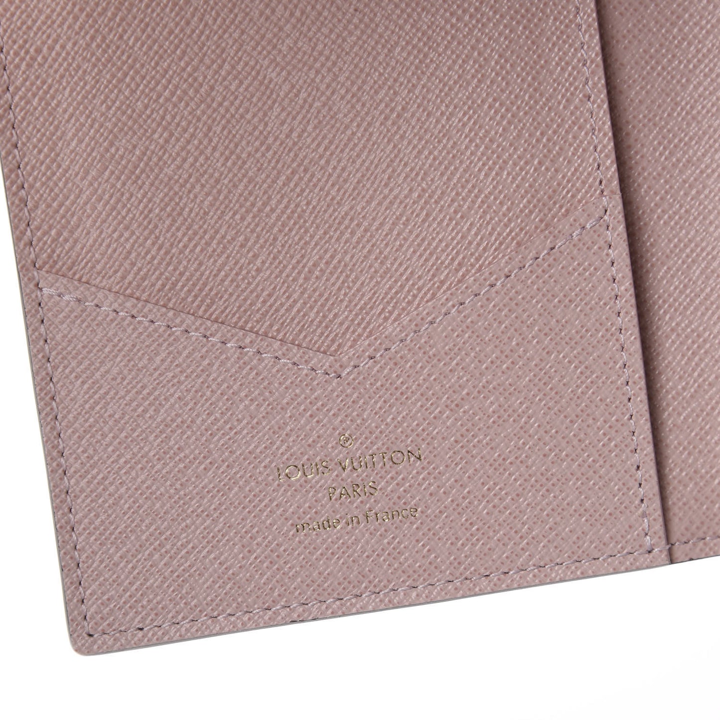 Monogram 2020 Christmas Animation Big Wheel Passport Cover Rose Ballerine