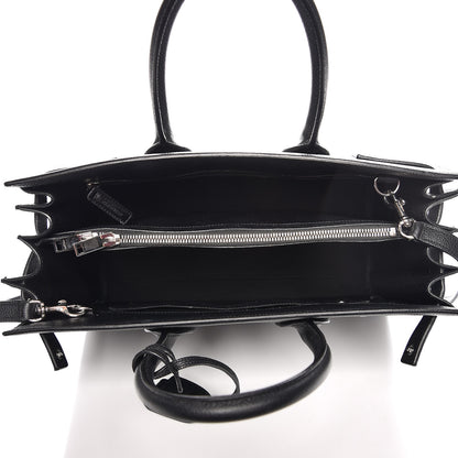 Saint Laurent Grained Calfskin Small Sac De Jour Black 6 of 12