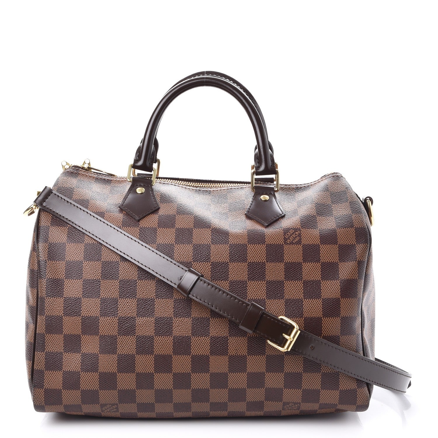 Louis Vuitton Damier Ebene Speedy Bandouliere 30 1 of 7