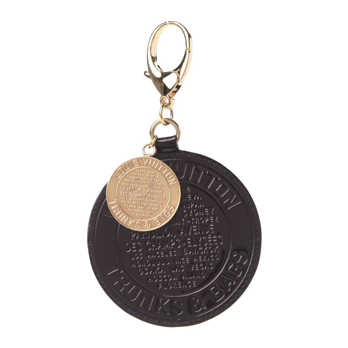 Vernis Trunks and Bags Bag Charm Amarante