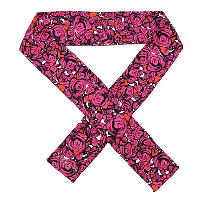 Louis Vuitton Rock n Roses Silk Bandeau Pink 1 of 4