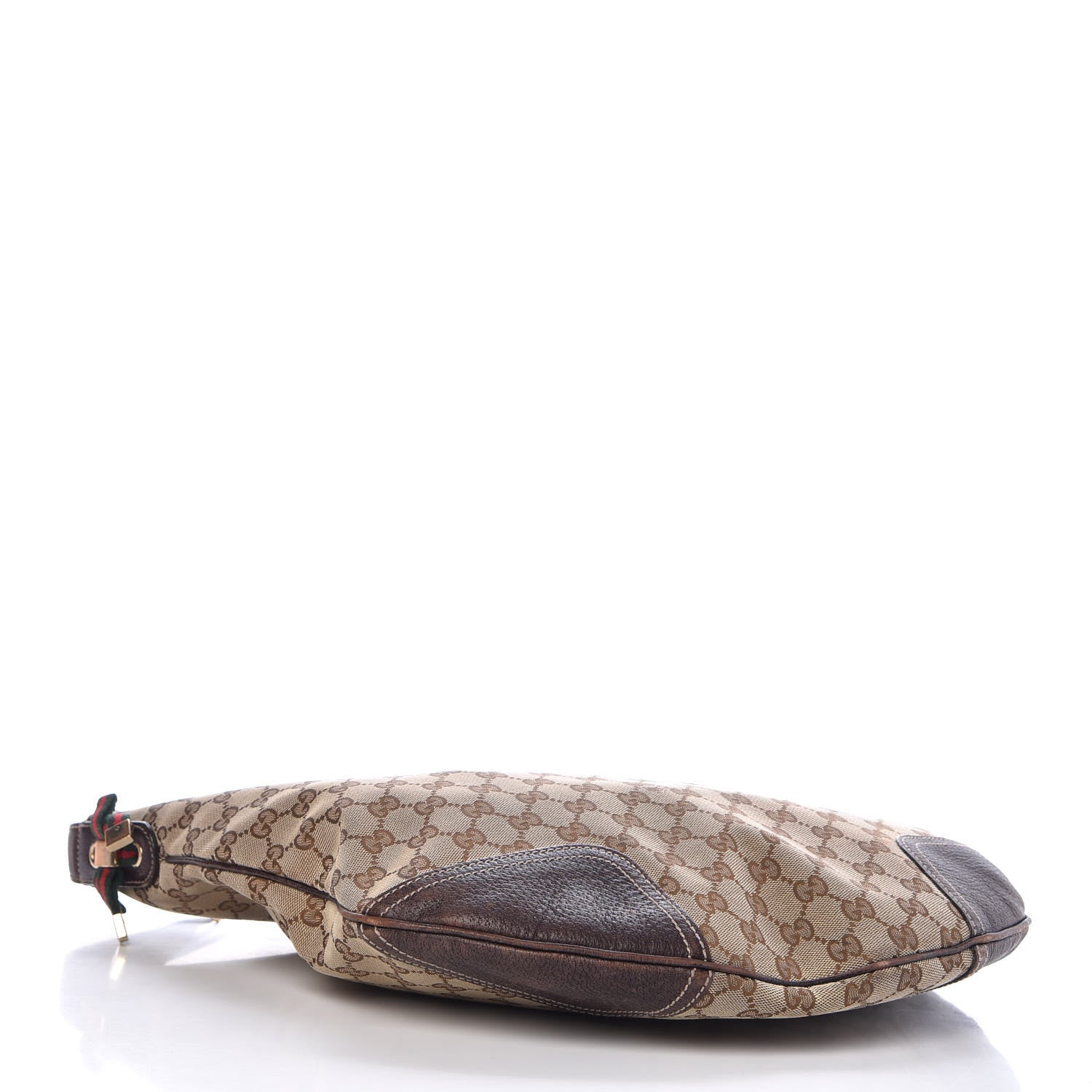 Gucci Monogram Large Princy Hobo Dark Brown 4 of 12