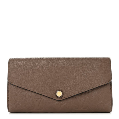 Louis Vuitton Empreinte Sarah Wallet NM Tourterelle 1 of 9
