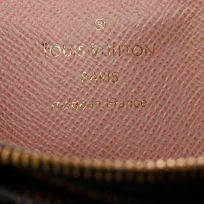 Louis Vuitton Damier Ebene Recto Verso Card Holder Rose Ballerine 5 of 12