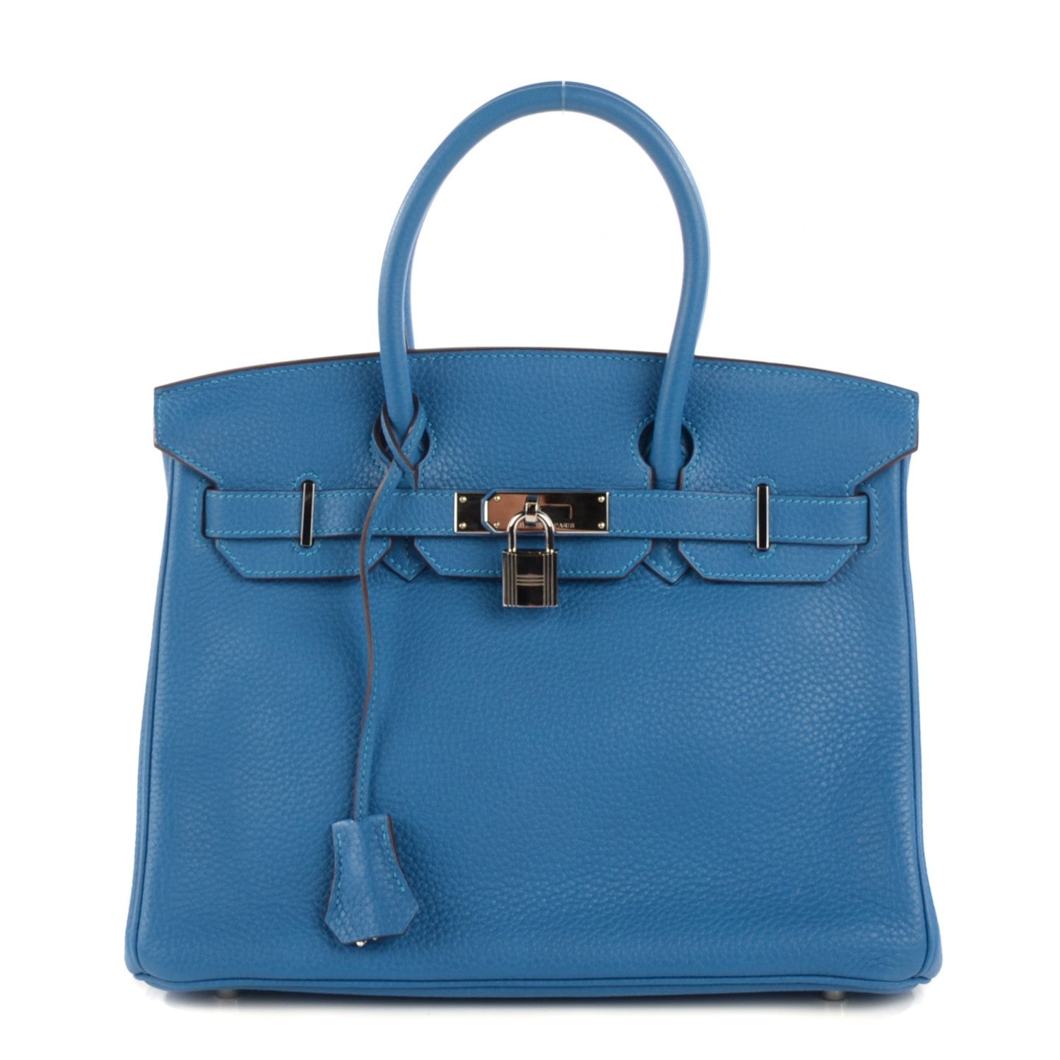 Hermes Taurillon Clemence Birkin 30 Mykonos 1 of 24