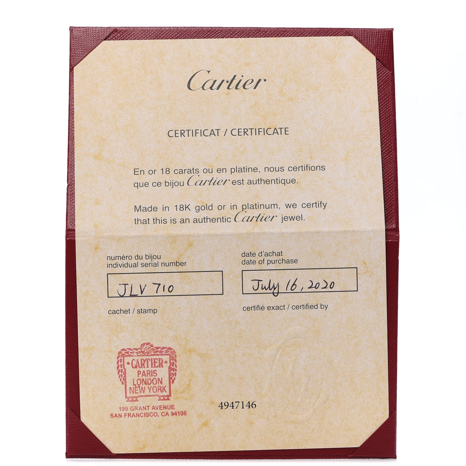 Cartier 18K Yellow Gold Diamond Juste Un Clou Bracelet 15 7 of 7