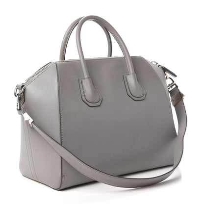 Givenchy Sugar Goatskin Medium Antigona Pearl Grey 3 of 10