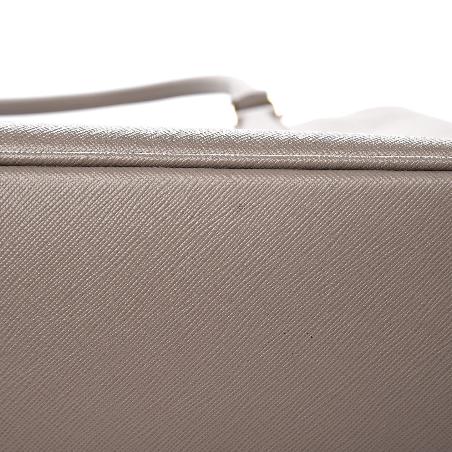 Saffiano Lux Medium Tote Argilla