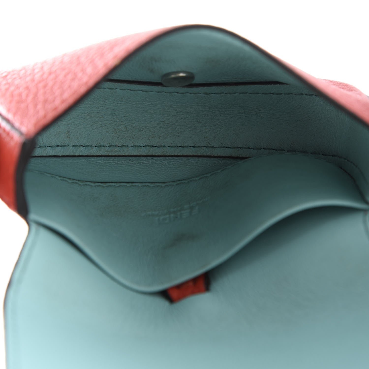 Fendi Cuoio Romano Micro Baguette Charm Papavero 5 of 7