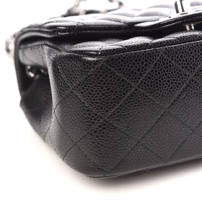 Chanel Caviar Quilted Mini Square Flap Black 9 of 11