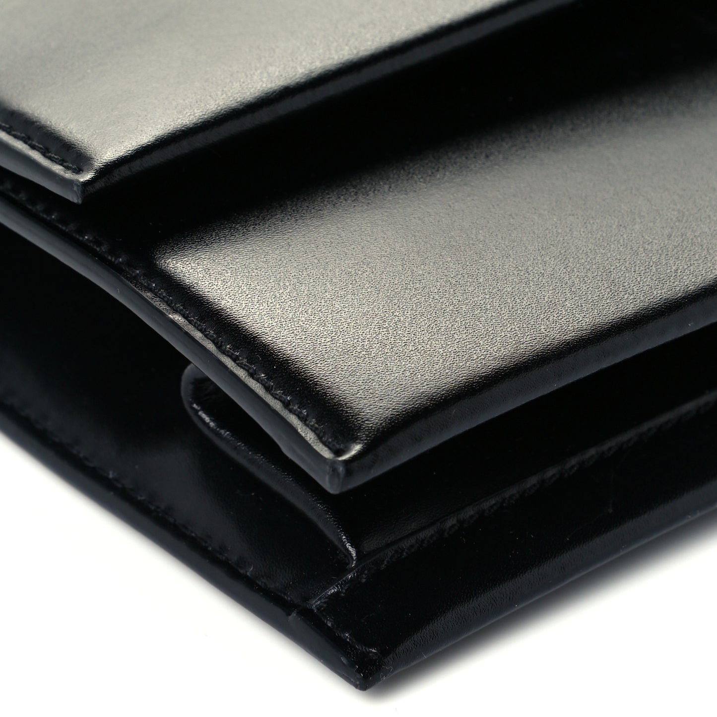 Calfskin Medium Chain Babylone Black