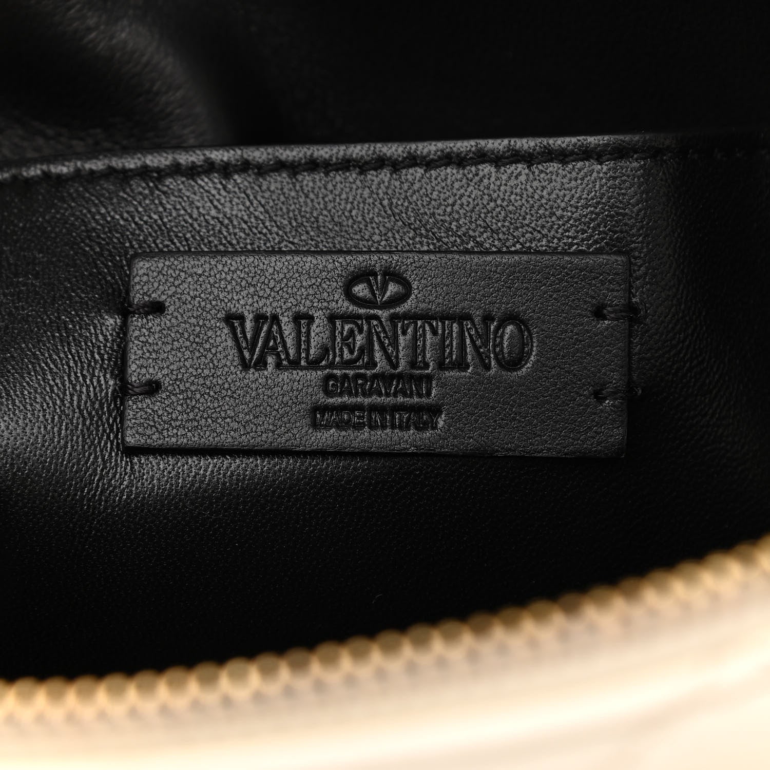 Valentino Garavani Nappa Roman Stud Crossbody Ivory 6 of 9