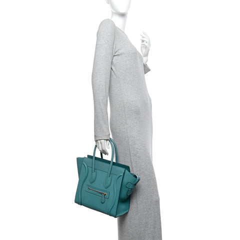 Goatskin Micro Luggage Antarctic