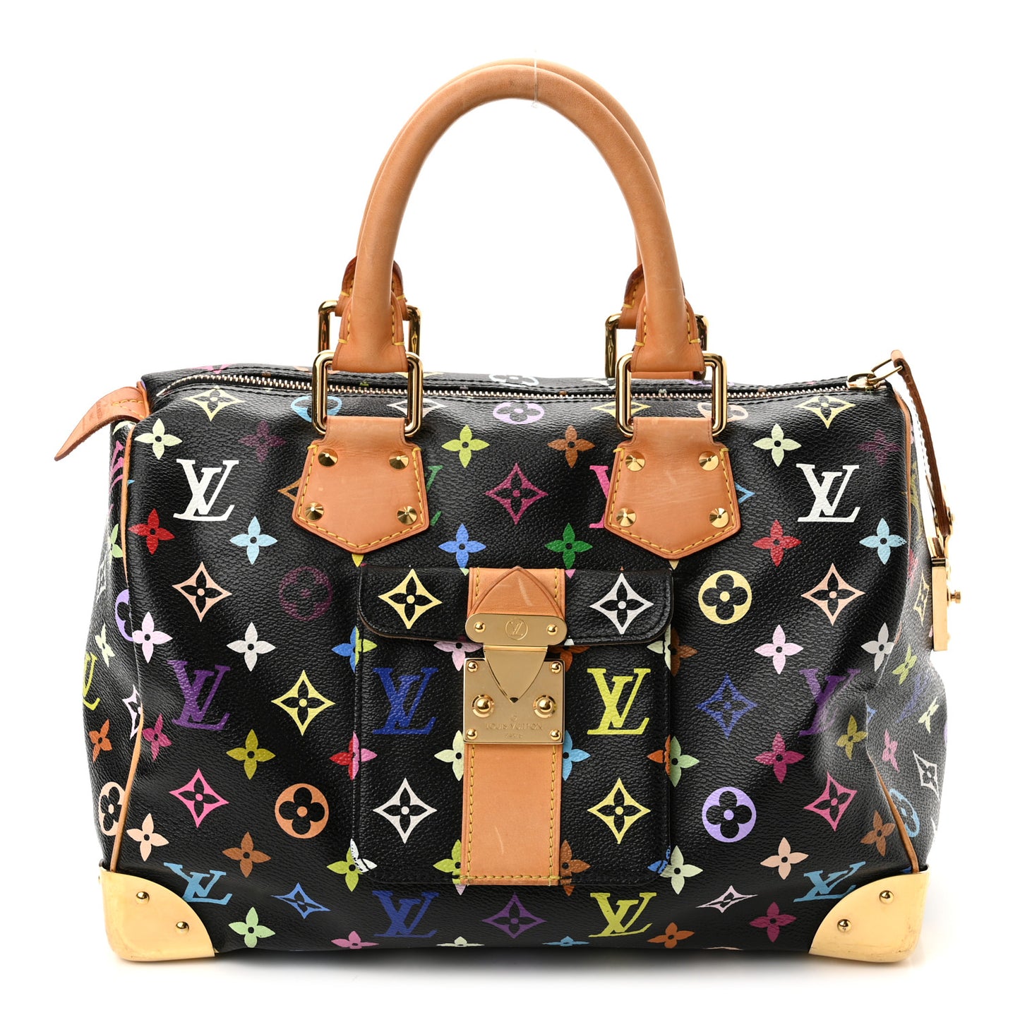 Monogram Multicolor Speedy 30 Black