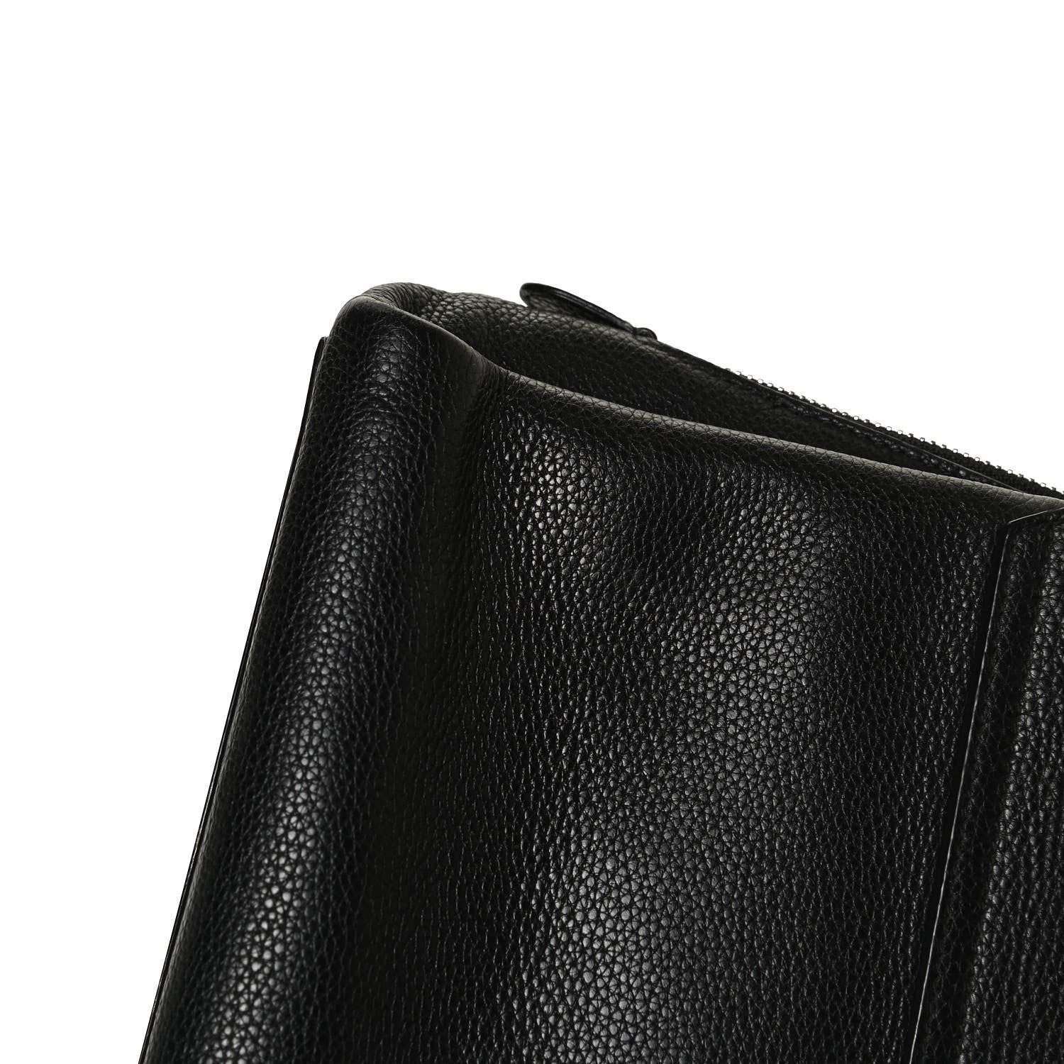 Balenciaga Grained Calfskin Le Dix Mini Soft Cartable Crossbody Black 14 of 14