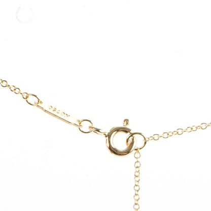 Tiffany 18K Yellow Gold Small T Smile Pendant Necklace 7 of 8