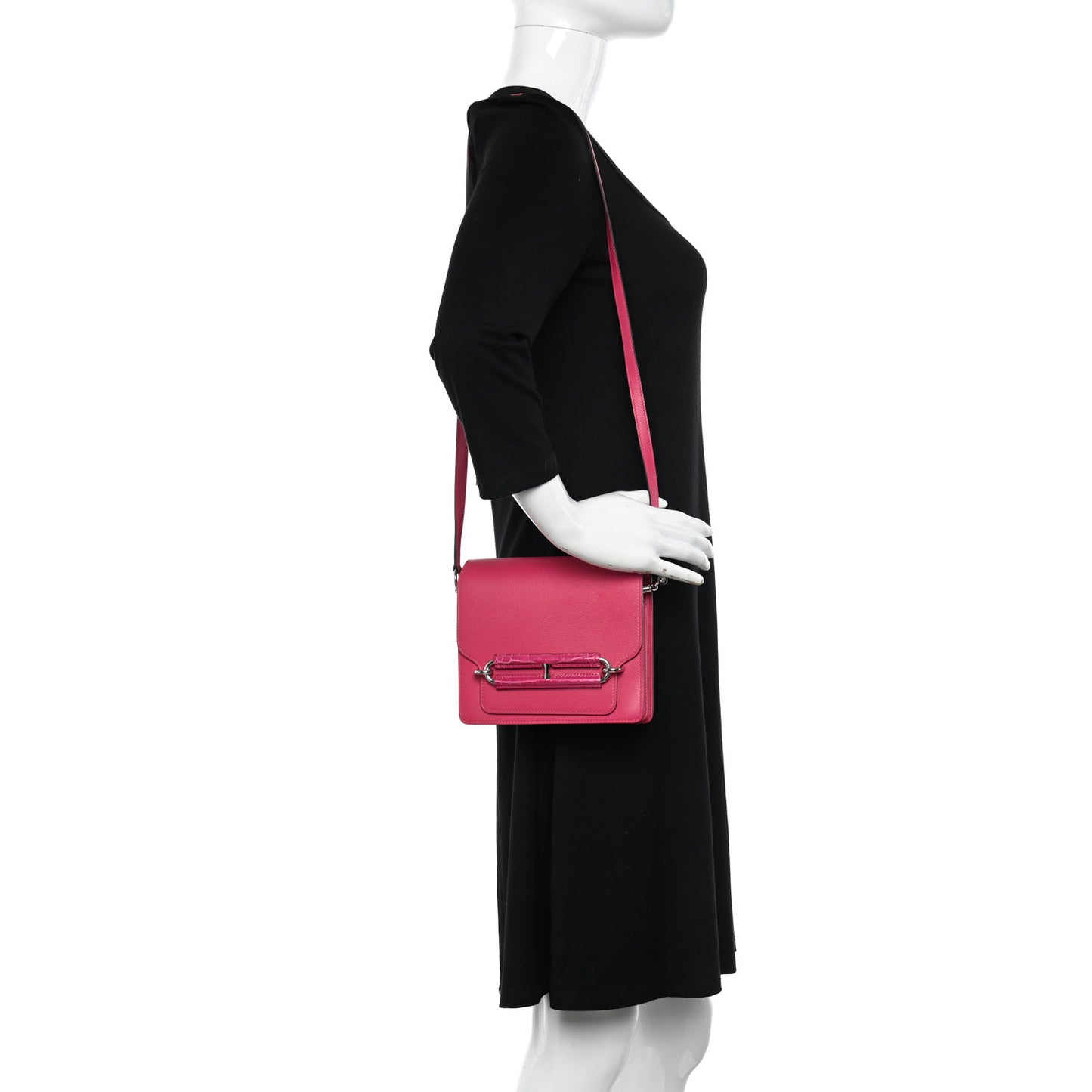 Evercolor Matte Alligator Mini Touch Sac Roulis Rose Mexico
