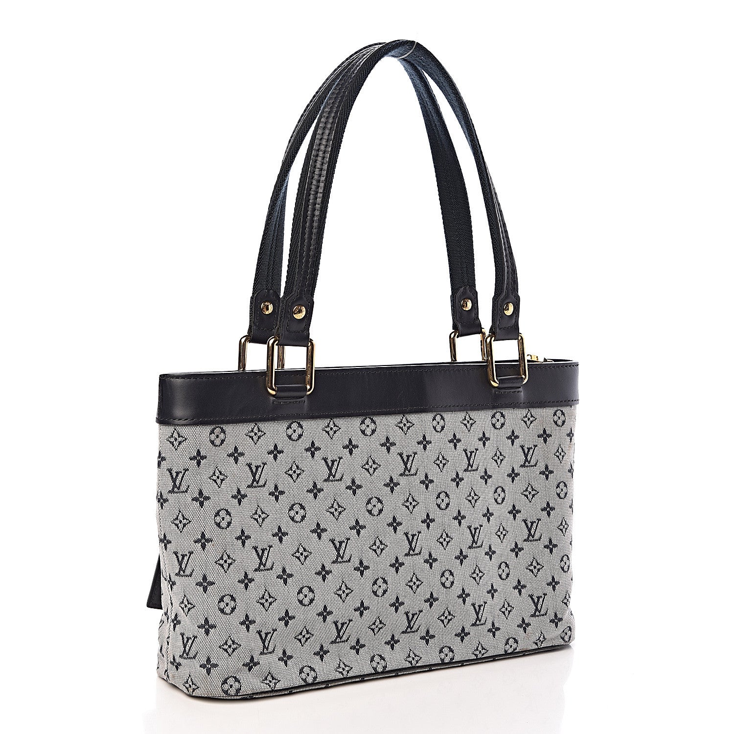 Louis Vuitton Mini Monogram Lucille PM Blue 3 of 12