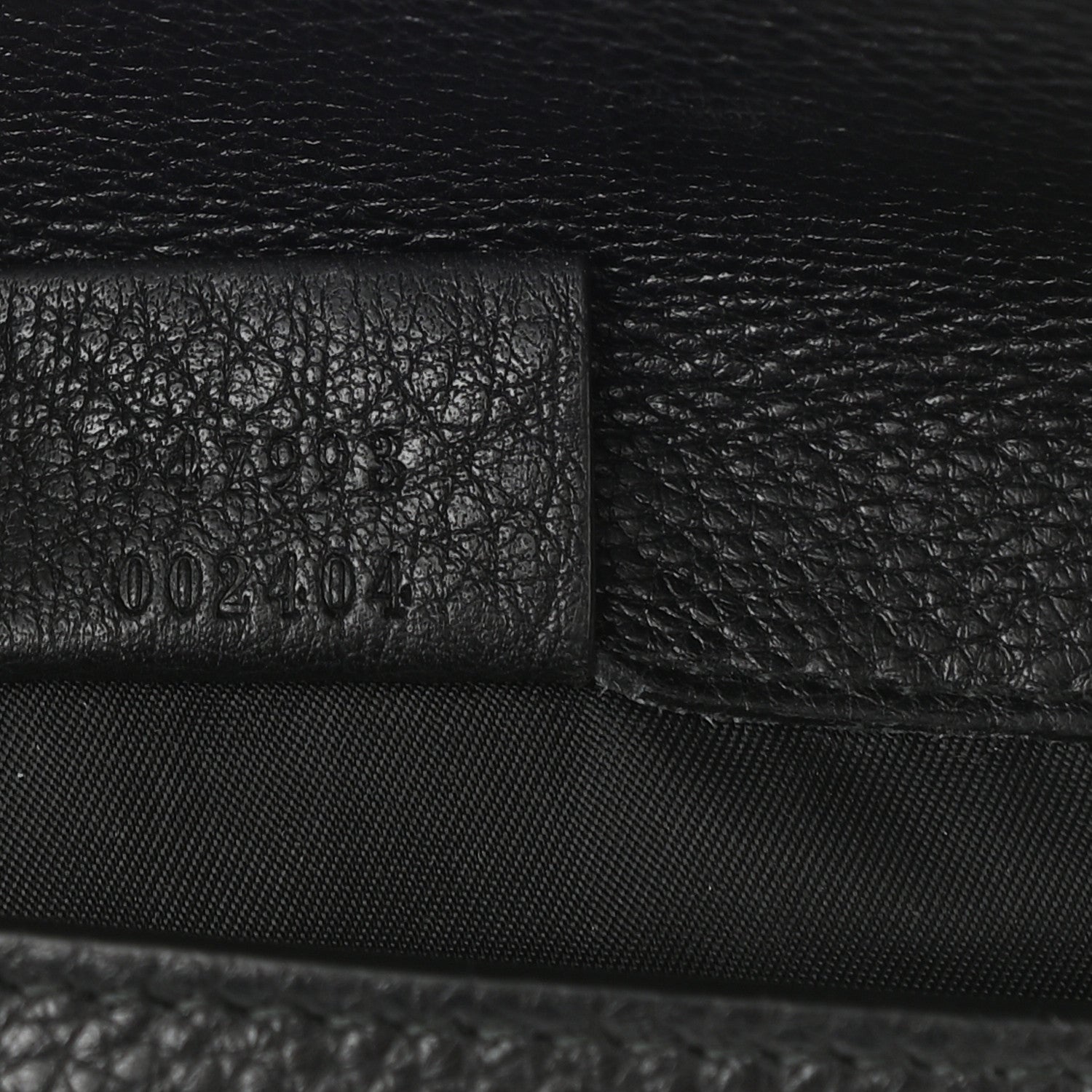 Gucci Pebbled Calfskin Soho Flap Belt Bag Black 7 of 8