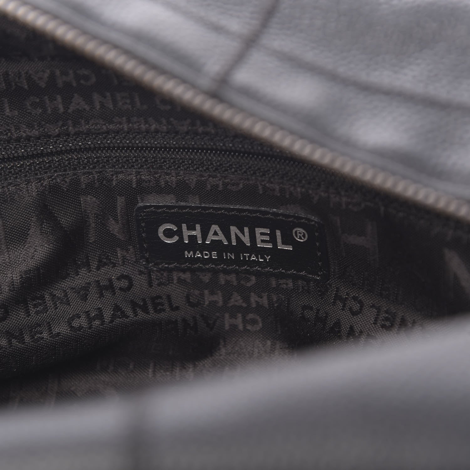 Chanel Caviar Square Stitched Tote Black 6 of 11