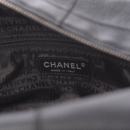 Chanel Caviar Square Stitched Tote Black 6 of 11