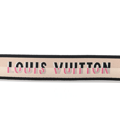 Louis Vuitton Jacquard Speedy Bandouliere 20 Shoulder Strap Black 3 of 4