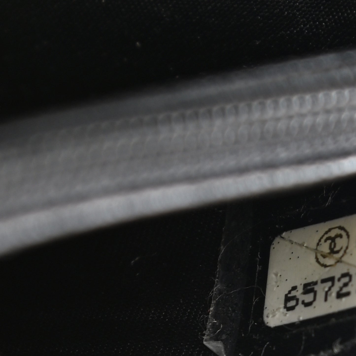 Patent CC Flap Wallet Black