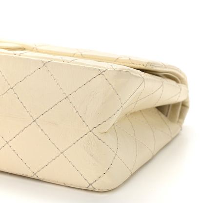 Chanel Aged Calfskin Quilted 2.55 Reissue 226 Flap Ivory 8 of 10