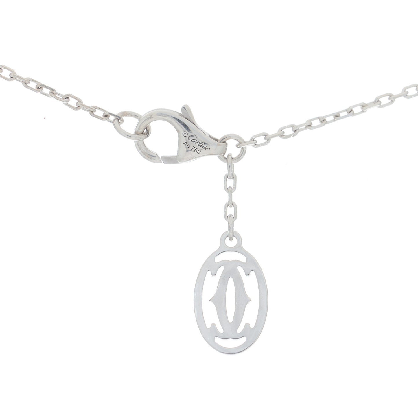 18K White Gold Chain Necklace