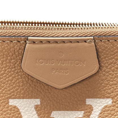 Louis Vuitton Empreinte Monogram Giant Multi Pochette Accessories Arizona Creme 7 of 11