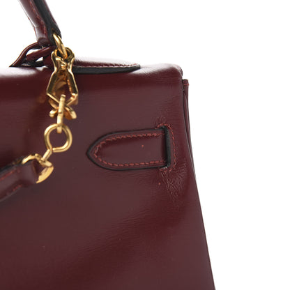 Hermes Box Kelly Retourne 32 Rouge H 13 of 14